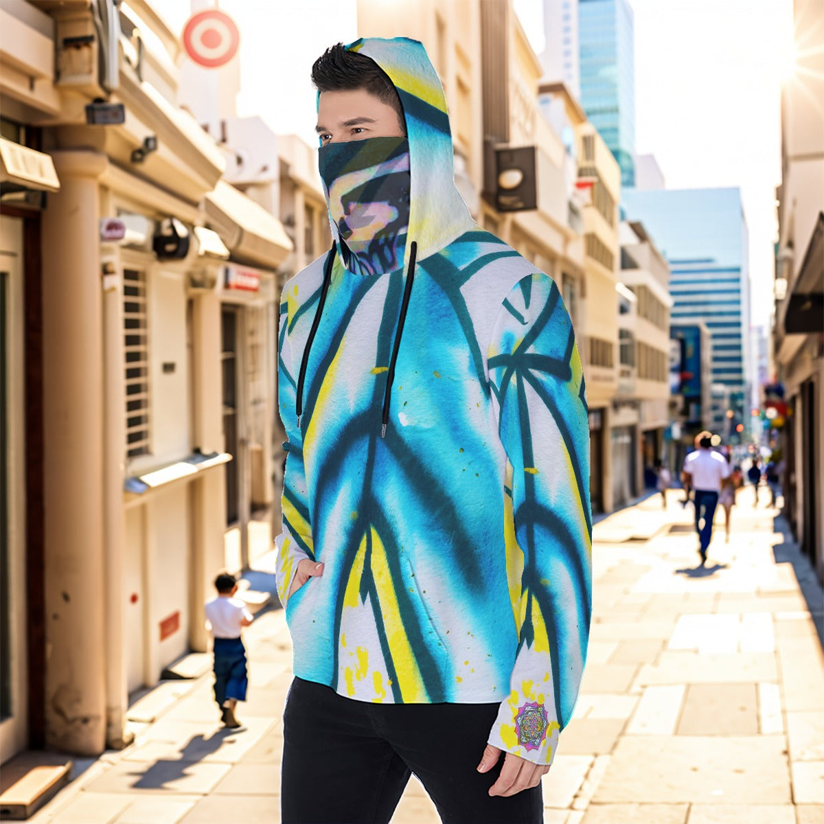 Grateful Skully Masked  Unisex Hoodie