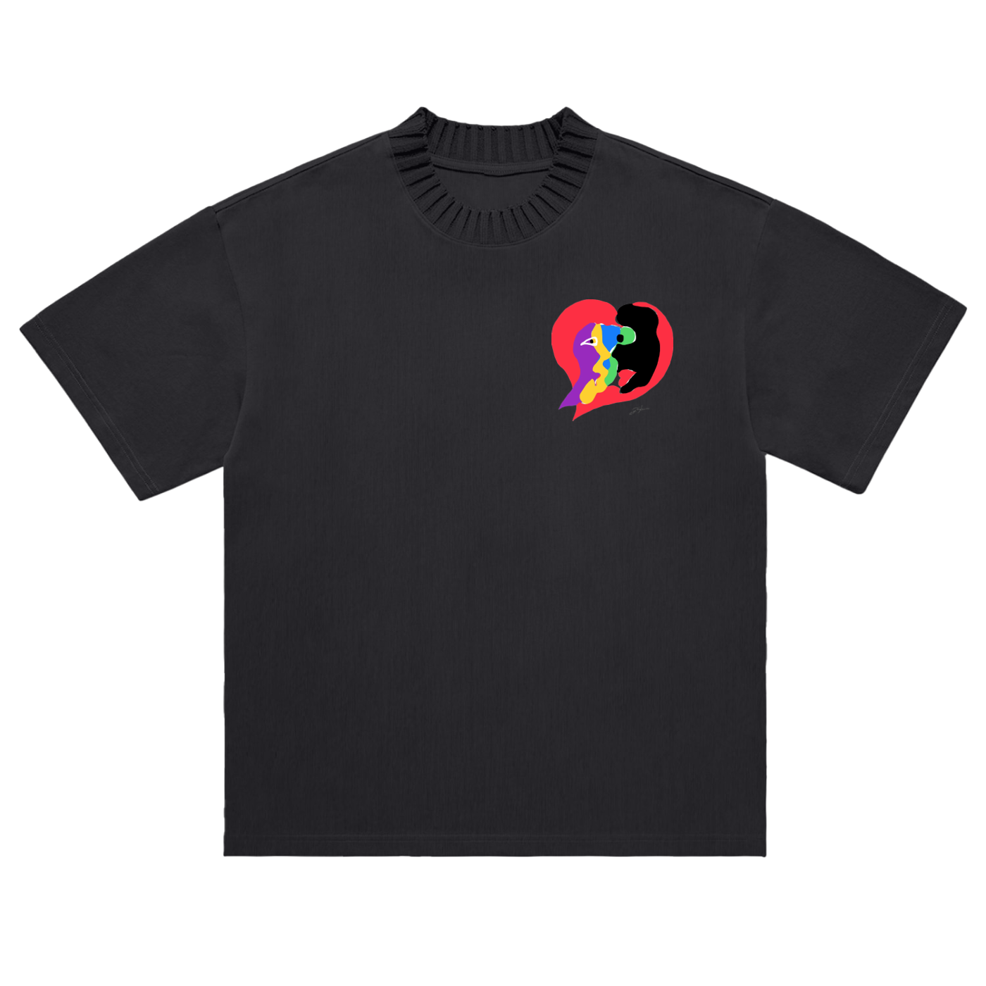 AmaruKhan Hebrews Heavyweight Knitted Round Neck T-Shirt