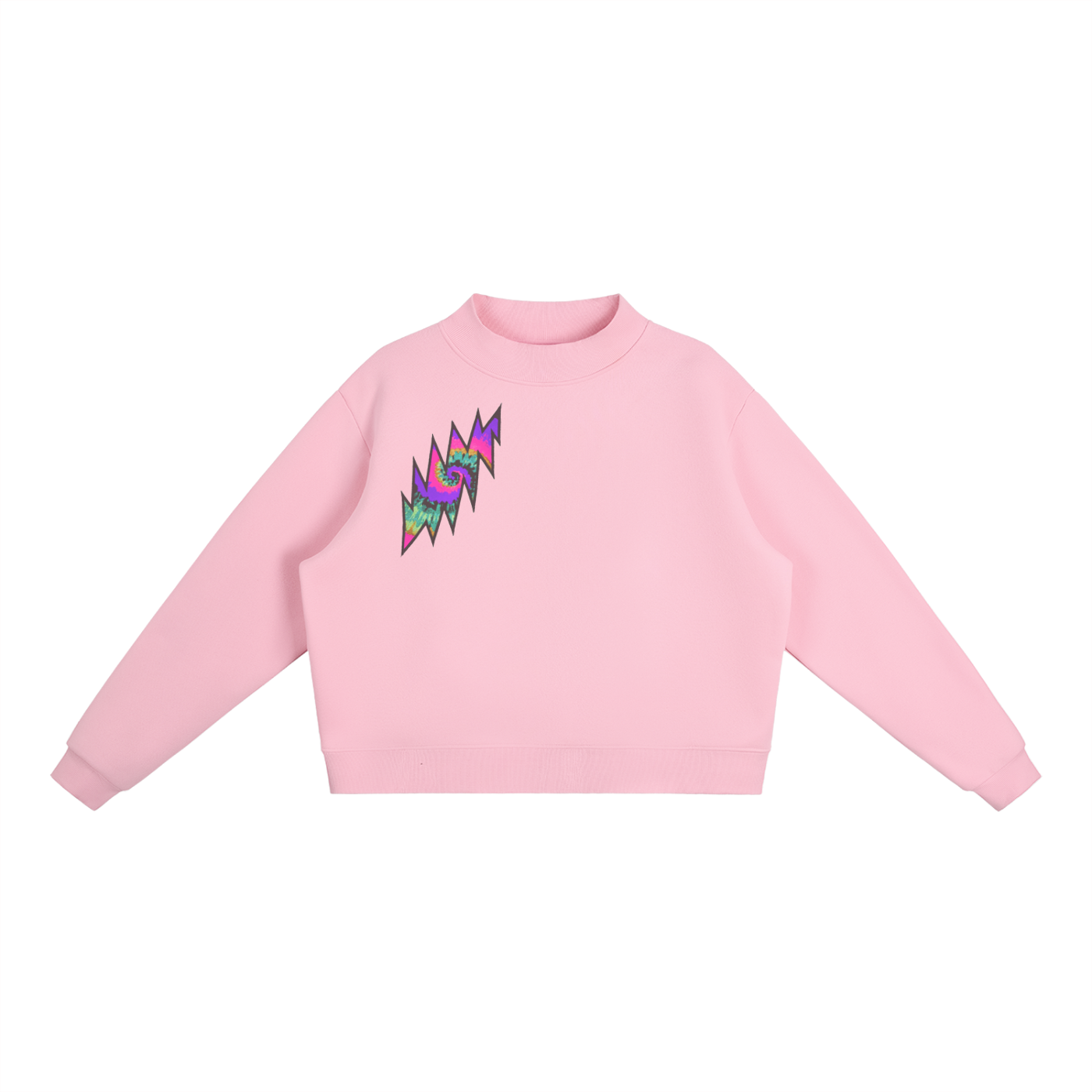 Dead Head Thunder Essential Fleece Mid-Neck Crew Sweatshirt