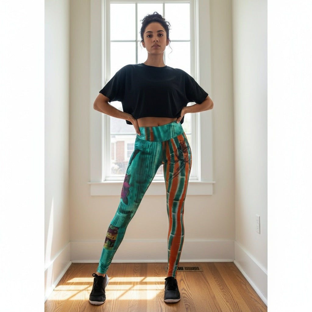Gratitude with Maria Yoga Leggings