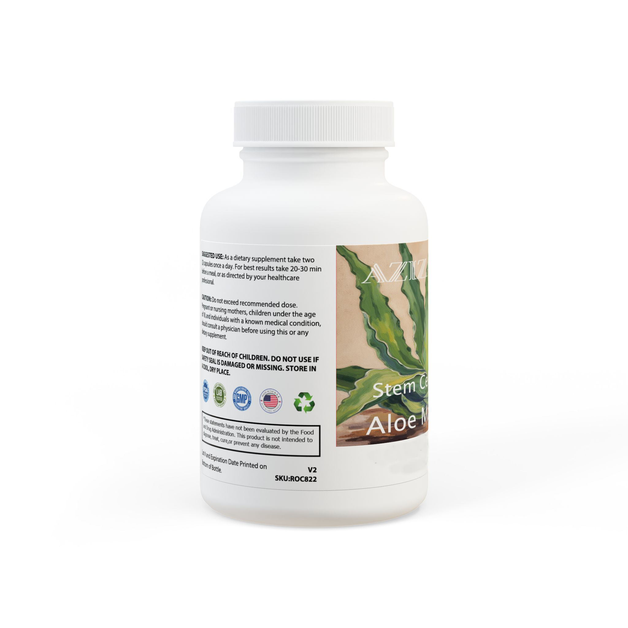 Aloe Macroclada Stem Cell Activation Capsules and Powder 2