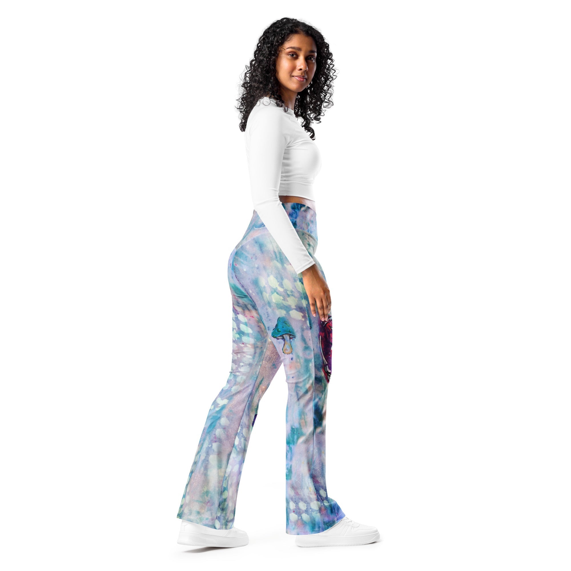 IKO IKO REMIX High Waist Flare leggings