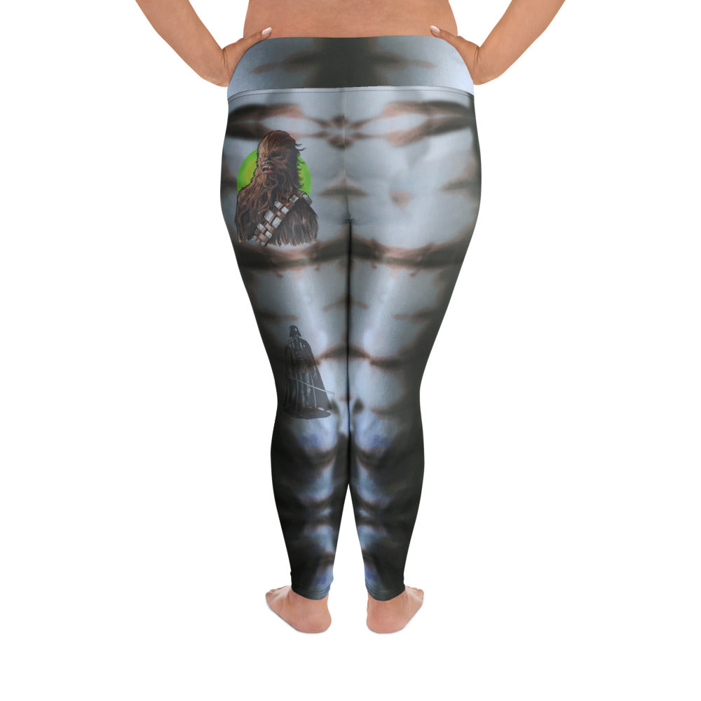 Darth Vader Low Plus Size Leggings