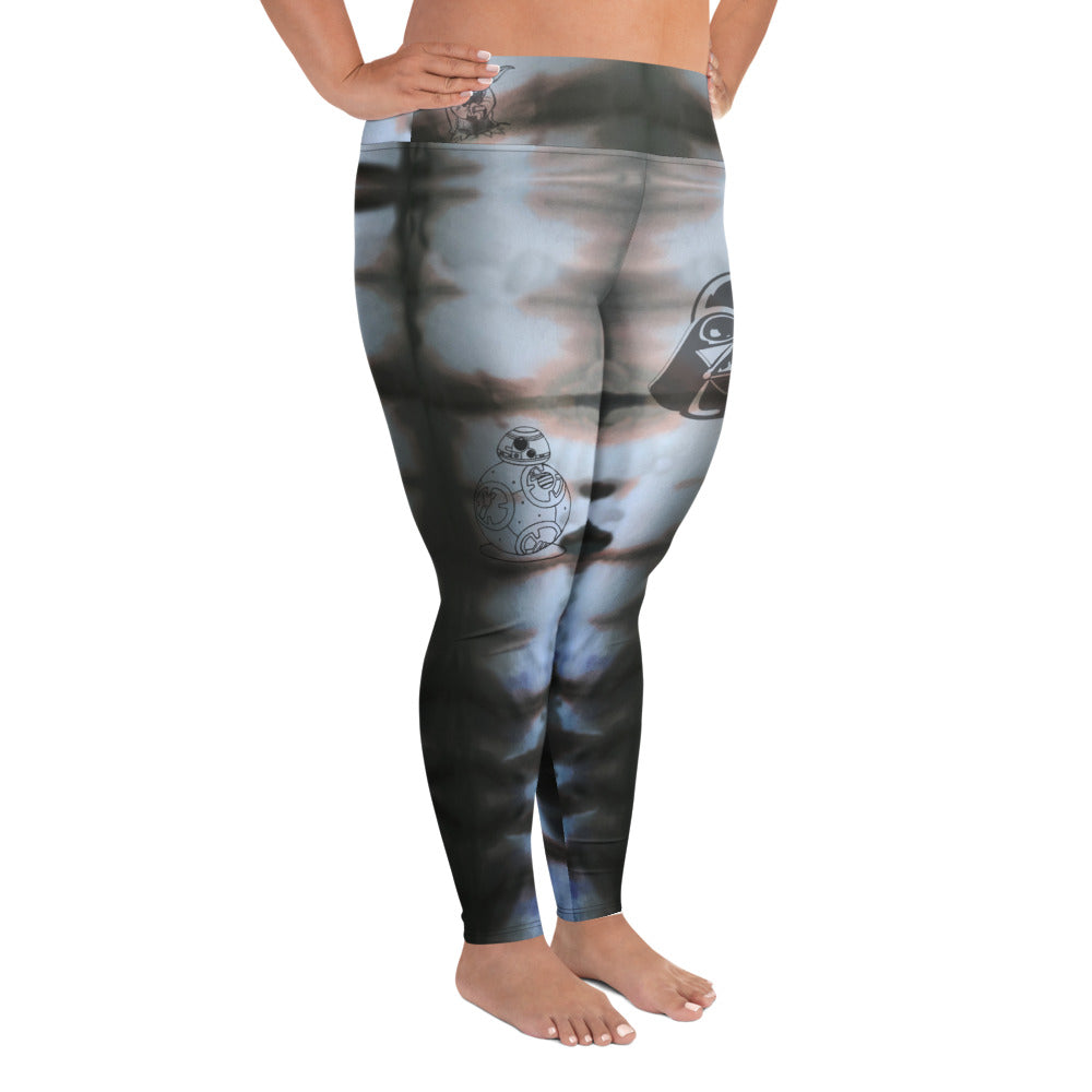 Darth Vader Low Plus Size Leggings